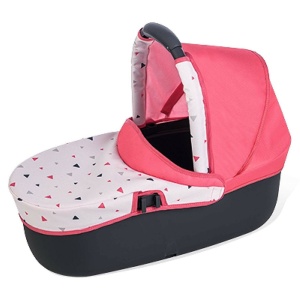 Carucior pentru papusi Smoby Quinny Combi 3 in 1 roz - Img 3