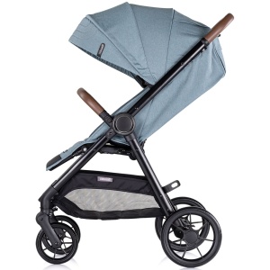 Carucior sport Chipolino Ultera cu husa picioare basil - Img 3