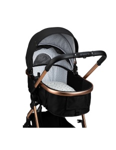 Carucior transformabil 2in1 Momi Limuru - Black - Img 4