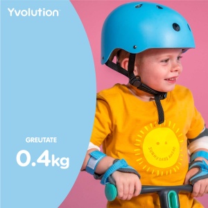 Casca protectie Yvolution 44-52 cm Blue - Img 4