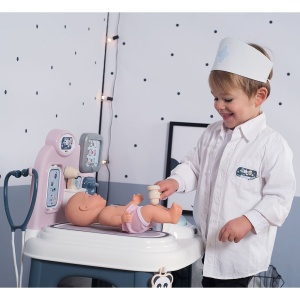 Centru de ingrijire pentru papusi Smoby Baby Care Center cu papusa si accesorii - Img 14