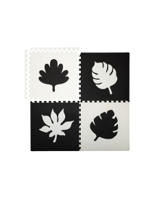 Covoras de joaca puzzle 120x120 cm Momi, Feli - Black - Img 4