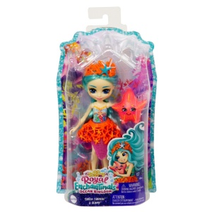 ENCHANTIMALS PAPUSI SI ANIMALUTE STARIA STARFISH SI BEAMY - Img 1