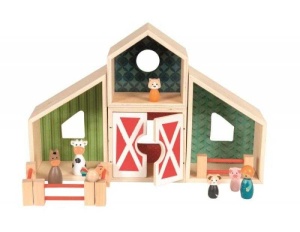 Ferma modulara din lemn, Egmont Toys - Img 2