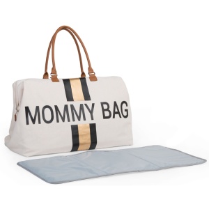 Geanta de infasat Childhome Mommy Bag Ivoire - Img 4