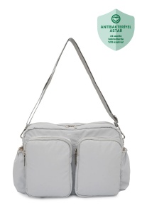 Geantă pentru scutece și accesorii bebe, DuoPack, Carry Bliss, crem - Img 7