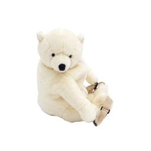Ghiozdan Wild Soft Urs polar