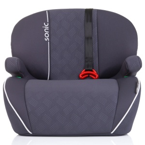 Inaltator auto Chipolino Sonic I-Size 125-150 cm cu sistem Isofix anthracite - Img 2
