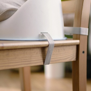 Ingenuity - Scaun de masa tip booster Simplicity Seat Easy Clean Gri - Img 3