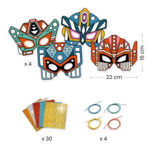 Joc creativ DIY Masti roboti, Djeco - Img 3