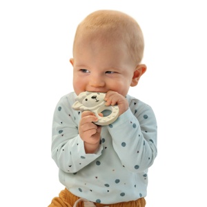 Jucarie dentitie - Oita Sam din cauciuc natural 100% - Img 3