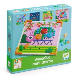 Jucarie educativa Mozaic mini animo, Djeco