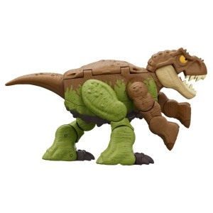 JURASSIC WORLD FIERCE CHANGERS DOUBLE DANGER DINOZAUR TRANSFORMABIL TYRANNOSAURUS REX SI ANKYLOSAURUS MARO - Img 2