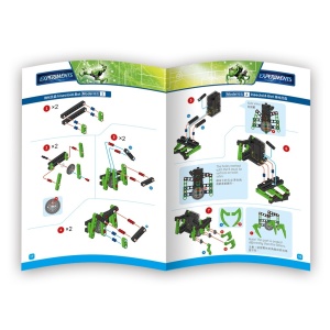 Kit STEM Construieste roboti extraterestrii, Genius Toy - Img 3