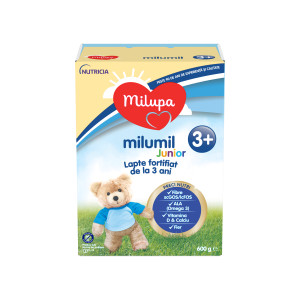 Lapte praf Milupa Milumil Junior 3+, 600g, 3ani+ - Img 1