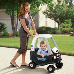 Little Tikes Masinuta Neagra De Politie Cozy Coupe - Img 4