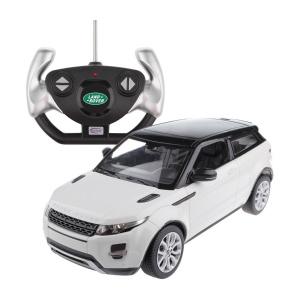 MASINA CU TELECOMANDA RANGE ROVER EVOQUE ALB SCARA 1 LA 14
