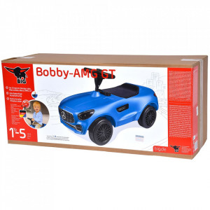 Masinuta de impins Big Bobby Mercedes Benz AMG GT blue - Img 5