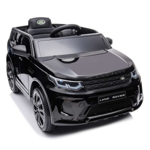 Masinuta electrica Chipolino SUV Land Rover Discovery cu scaun din piele si roti EVA black - Img 11
