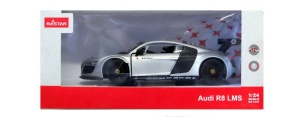 MASINUTA METALICA AUDI R8 ARGINTIE SCARA 1 LA 24 - Img 5