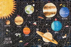 Micro puzzle Londji 600 piese, cosmos