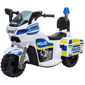Motocicleta electrica Chipolino Police white - Img 1