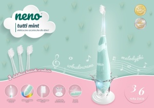 Neno Tutti Mint – periuță de dinți electrică (3-6 ani) - Img 3