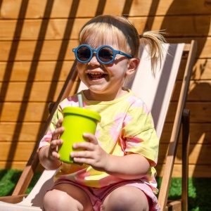 Ochelari de soare pentru bebelusi si copii mici bblüv Solar Mini 2.0 Navy - Img 3