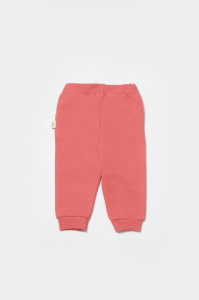 Pantaloni lungi, Two thread, 100%bumbac organic - Rose, BabyCosy