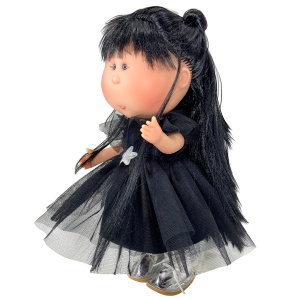 Papusa Nines D'Onil, Mia Black Wednesday, cu miros de vanilie, 30 cm (2024) - Img 4