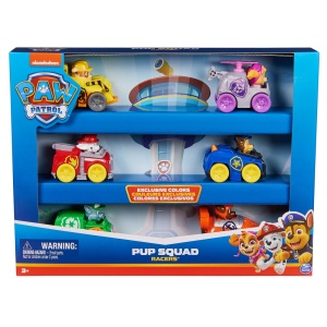 PATRULA CATELUSILOR PUP SQUAD RACERS PACHET CADOU 6 VEHICULE DE BAZA - Img 5