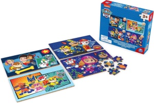 PATRULA CATELUSILOR PUZZLE 4IN1 DIN LEMN - Img 6
