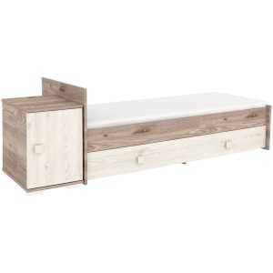 Patut copii transformabil din lemn cu 5 sertare Hubners Sofia Multi Kombi 120x70 cm crem nisip - Img 4
