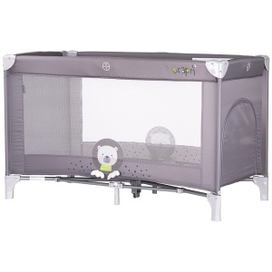 Patut pliabil Chipolino Capri Bear grey - Img 1
