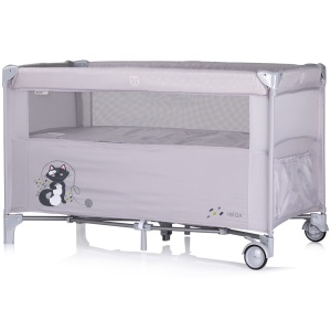 Patut pliabil Chipolino Relax cloud cu laterala culisanta - Img 3