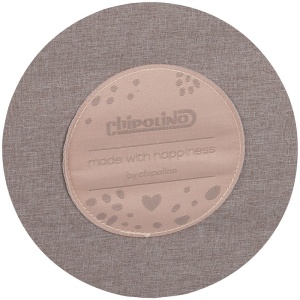 Patut pliabil Chipolino Relax macadamia linen cu laterala culisanta - Img 4