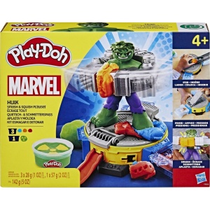 PLAY DOH MARVEL SET HULK LOVESTE SI ZDROBESTE - Img 1