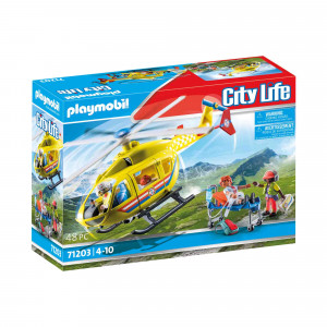 Playmobil - Elicopter Galben De Salvare - Img 1
