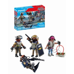 PLAYMOBIL - SET FIGURINE ECHIPA SWAT - Img 5