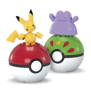POKEMON MEGA SET DOUA BILE DITTO SI PIKACHU 42 PIESE - Img 2