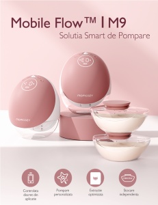 Pompa de san Momcozy Hands-free M9 Rosie - Img 4