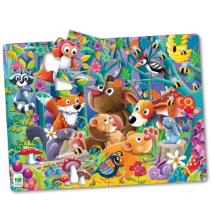 Primul Meu Puzzle De Podea - Prietenii Padurii - Img 3