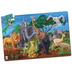 Puzzle Straluceste In Intuneric - Animale Salbatice - Img 10