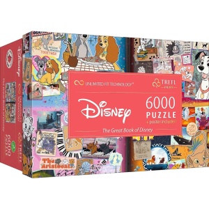 PUZZLE TREFL 6000 MAREA CARTEA A LUI DISNEY CU POSTER INCLUS