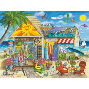 Ravensburger - Puzzle magazin de inchirieri pe plaja 1500 piese - Img 3