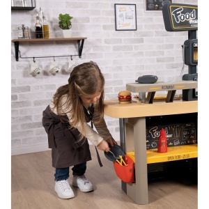 Restaurant pentru copii Smoby Food Corner negru - Img 19