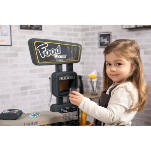 Restaurant pentru copii Smoby Food Corner negru - Img 24