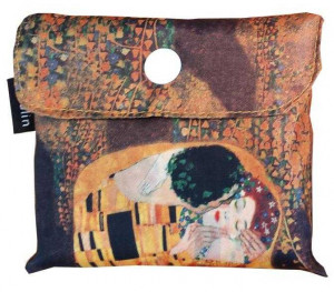 Sacosa textil Klimt The kiss