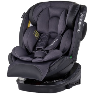 Scaun auto Chipolino Hypnotic I-Size 40-150 cm cu sistem Isofix si sezut rotativ anthracite - Img 1