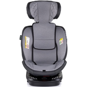 Scaun auto Chipolino Hypnotic I-Size 40-150 cm cu sistem Isofix si sezut rotativ cloud - Img 3